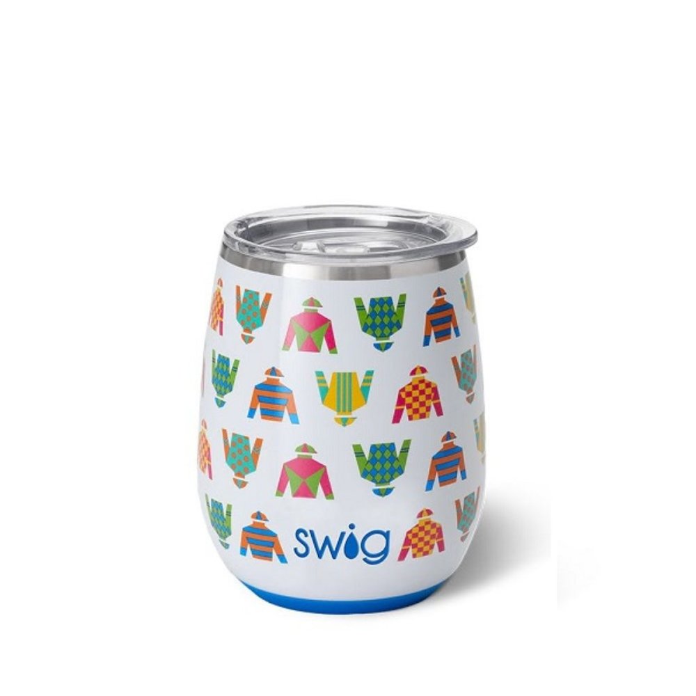 Swig Jockey Silks Insulated Wine Cup